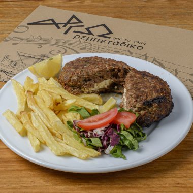 Μπιφτέκι Γεμιστό Με Φέτα ή Κίτρινα Τυριά